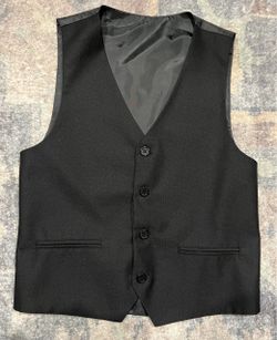 Black Dress Suit Vest, boys 12