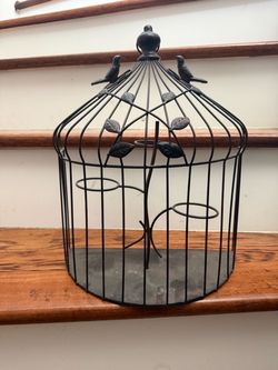 Bird cage decor