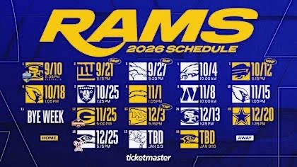 Los Angeles Rams Tickets & Parking