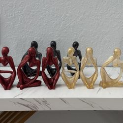 3 Pcs Art , Handmade 