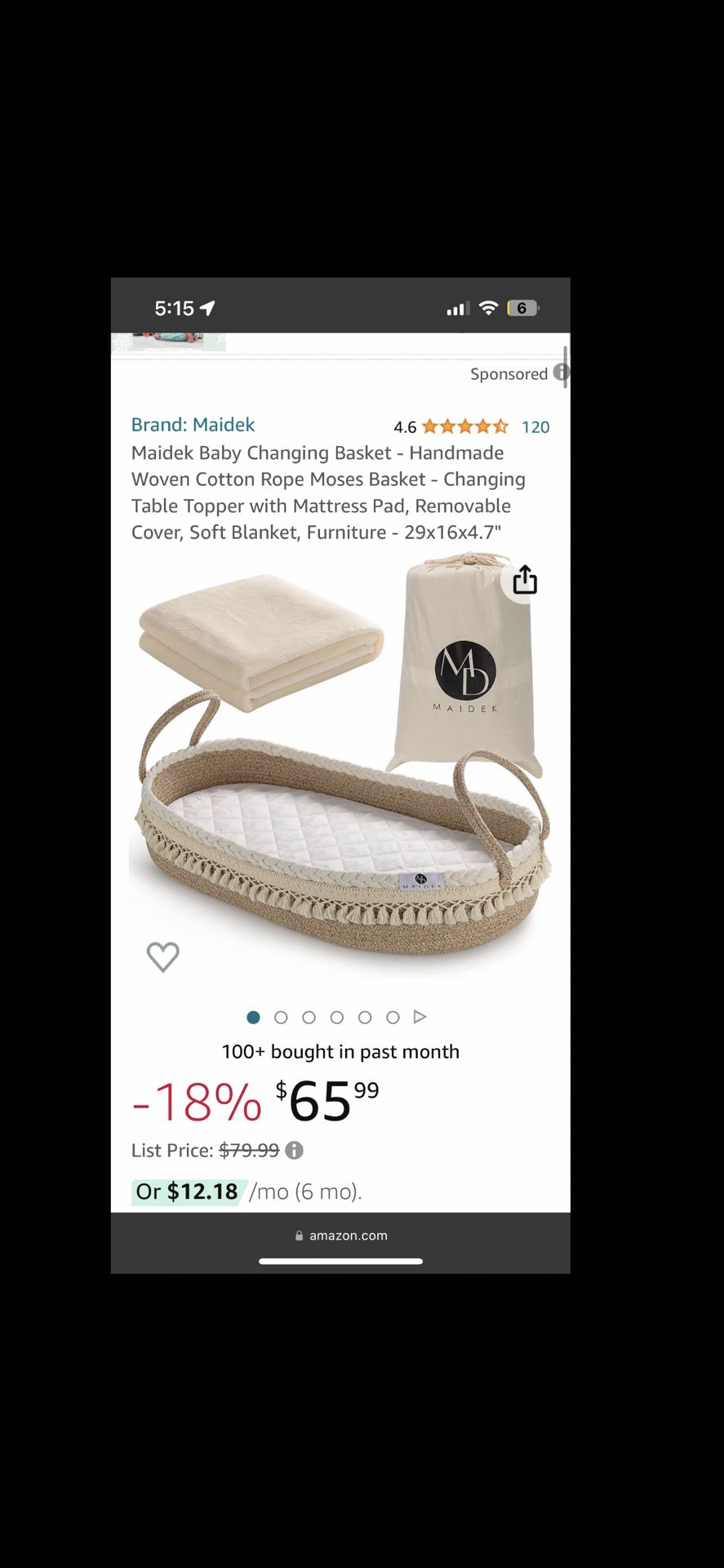 Baby Changing Table Topper Moses Basket 