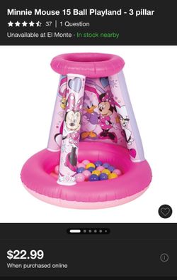 Minnie Mouse ball pit