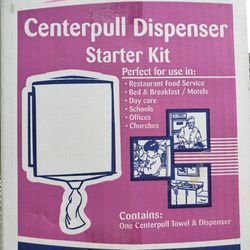 Center Pull Towel Dispenser 