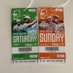 Waste Management Pro em golf tickets 