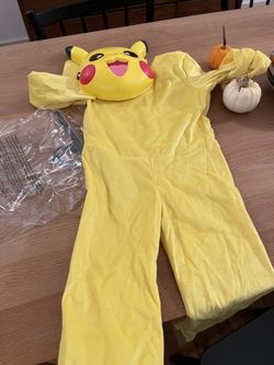 Pikachu Costume Child Small 4-6