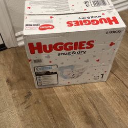 Huggies  Diapers Size 1 Brand New 