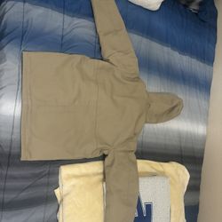 BEN DAVIS FRONT SNAP JACKET WITH HOODIE