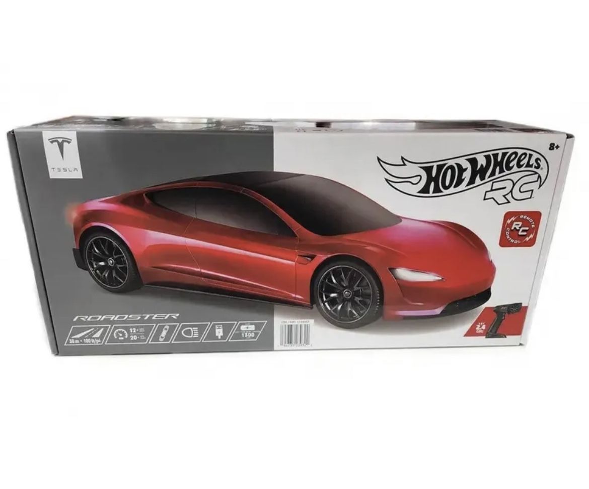Hot Wheels Tesla Roadster RC - 1:10 Scale