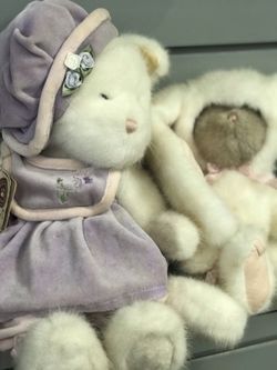 Boyd’s Collection stuffed animal bear and Bunny!