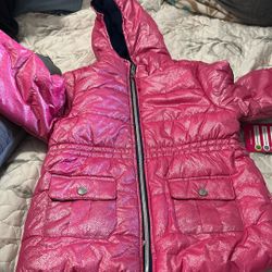Girls Snow Jacket And Pants Set