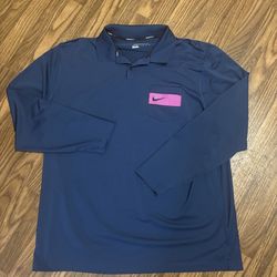 Nike Golf Dri Fit Tour Performance Long Sleeve Size XXL