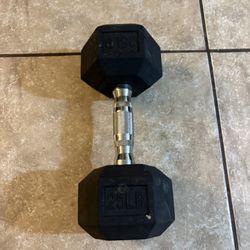 Single 25lb Dumbbell 