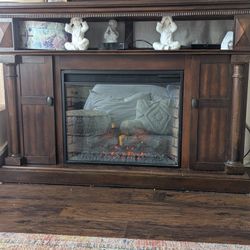 Fireplace TV Stand