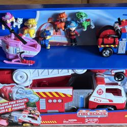 PAW Patrol Fire Rescue Rapid Rescue Mega Pack – NEW