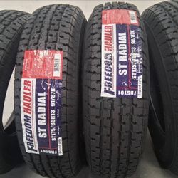 ( 4 TIRES  ) 175/80R13 FOR TRAILER 