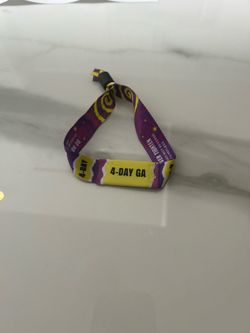 Lollapalooza GA 4-Day Wristband 2026