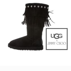 UGG & Jimmy Choo - Limited Edition BLACK Sora Boots
