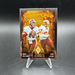2024 Panini Phoenix - Treasured Tandems Doug Williams, Gary Clark #TT-WAS