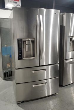 LG 4-Door Stainless Steel Refrigerator
