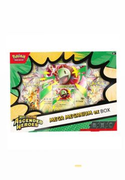 POKÉMON ASCENDED HEROES MEGA MEGANIUM EX BOX