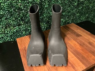 Balenciaga Trooper Rubber Boot - Black - 13