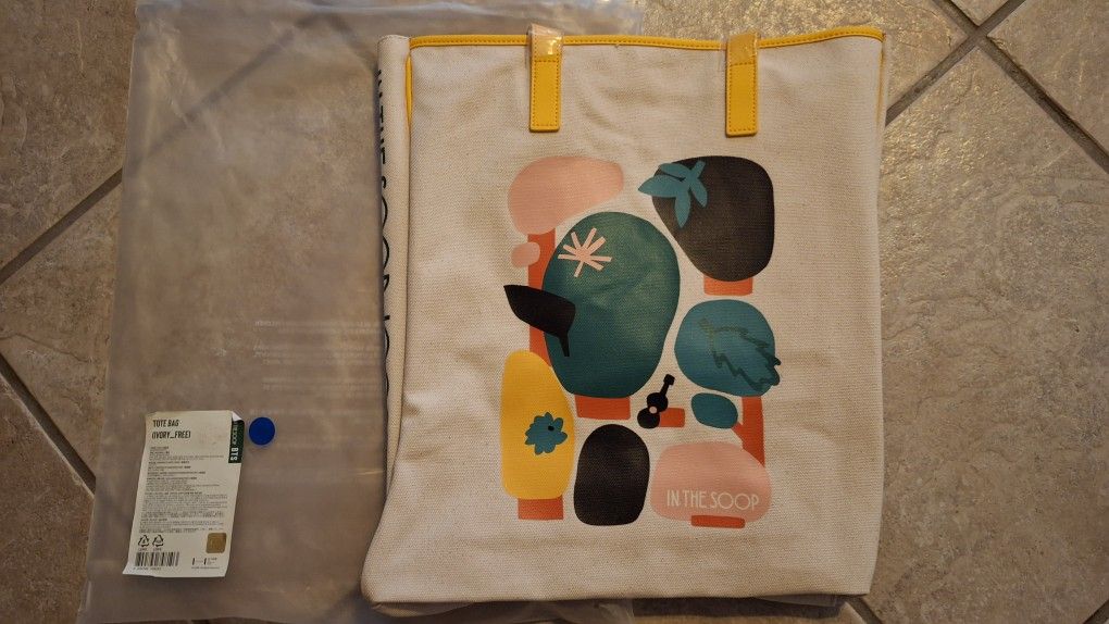In The Scoop BTS Tote Bag