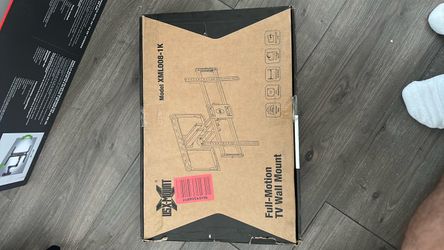 USX Mount Full Motion TV Wall Mount l 42-90” Bracket Dual Swivel, Holds up to 132lbs