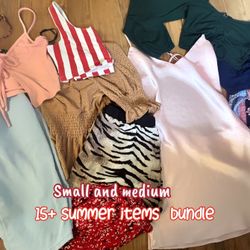 Womans Dresses, Tops, Shorts, Skirts 