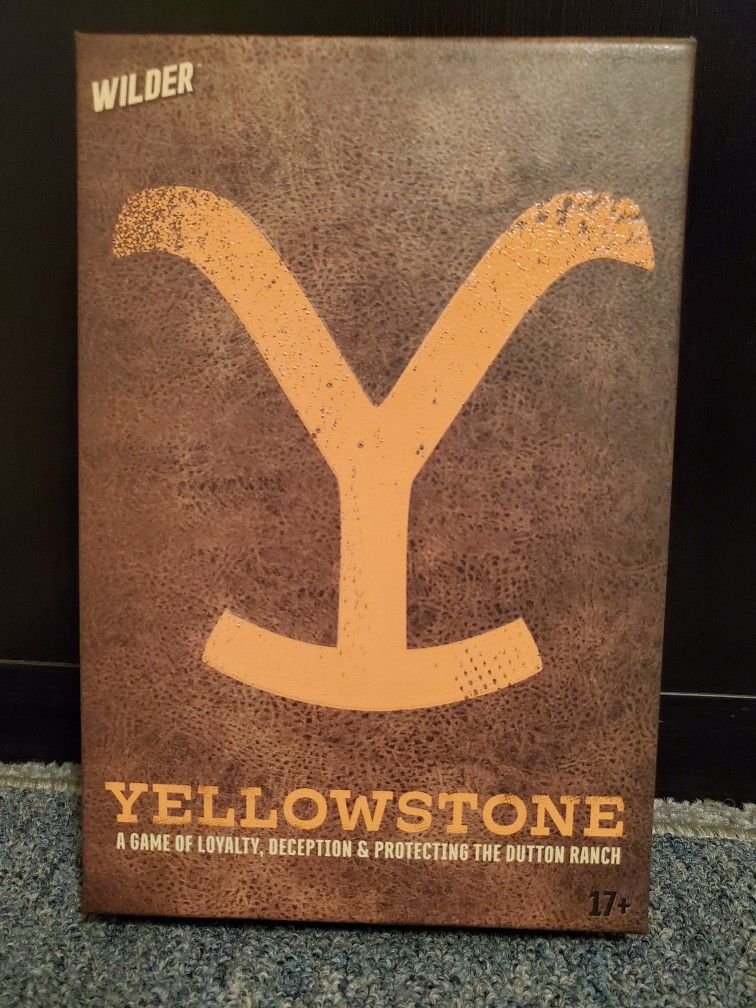 YELLOWSTONE The Board Game Based on Hit Show/New & Sealed 2023 Wilder