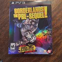 PS3 Boarderlands: The Pre-sequel!