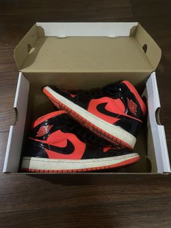 Jordan 1s Bright Crimson Black