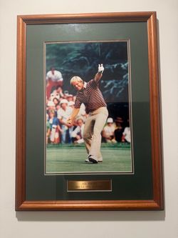Jack Nicklaus Framed Picture - 1980 U.S. Open