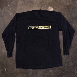 Vintage Sony Digital Beta cam Longsleeve Promo Shirt