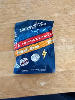 Dutch Brothers Mystery Lanyard and Pin