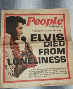 Elvis Presley's People Magazine Special- A Tribute To The King.