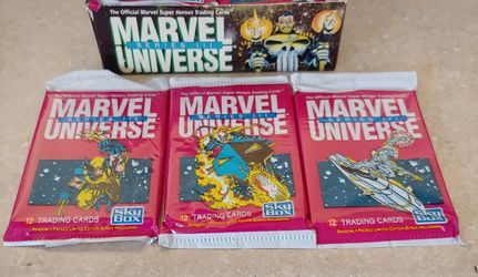 Marvel Universe Series III (3) Sealed Packs