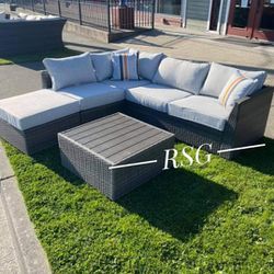 Outdoor Furniture Set 4 Piece Garden Furniture 💚No Needed Credit Check 💛 $39 Down Payment with Financing