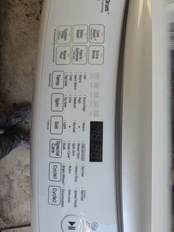 Great LG Washer and Dryer