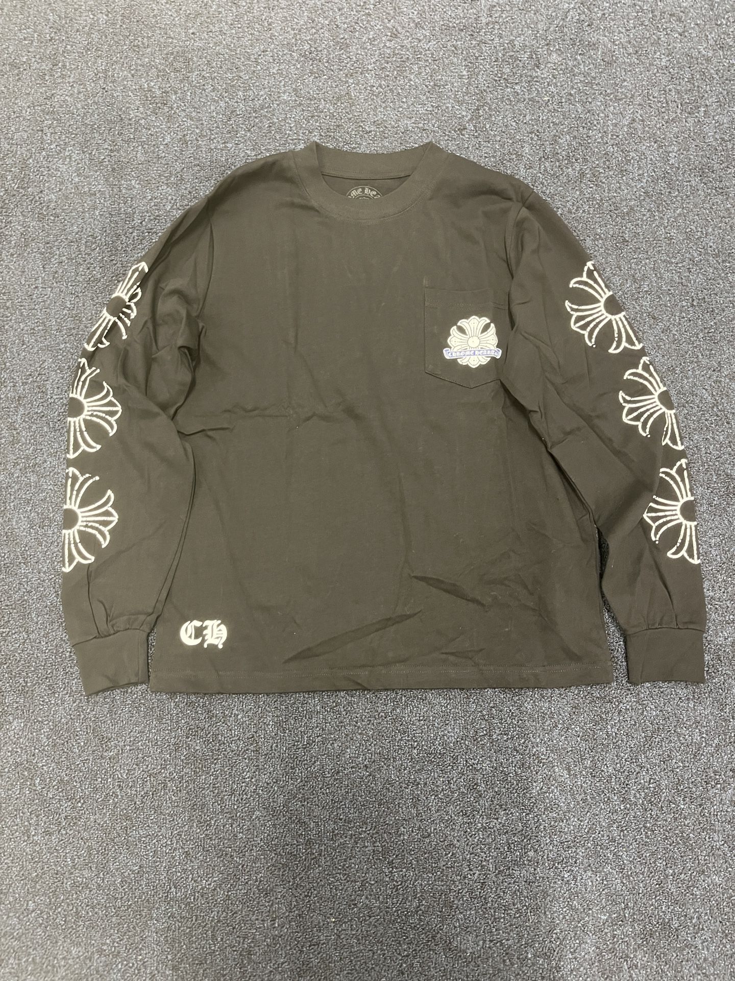 Chromeheart Long Sleeve T Shirt (SMALL/MEDIUM/LARGE)