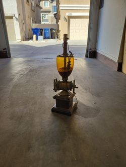 Coffee Grinder Lamp