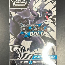 Pokemon Scarlet and Violet Black Bolt Booster Bundle