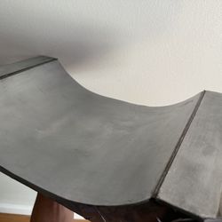 Handmade Aluminum Fingerboard Half pipe 