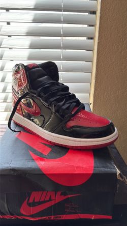 Retro Jordan 1 Bred Patent Leather
