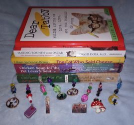 5 Cat Books Chicken Soup For The Cat Lovers Soul Cat Beaded Bookmarker 