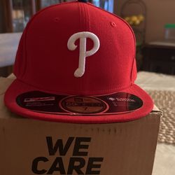 Phillies New Era Hat Size 7