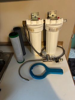 Dual Stage Under-Sink Water Filter System