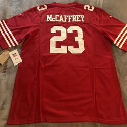 STITCHED XL San Francisco 49ers Christian McCaffrey
