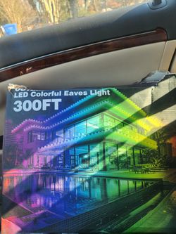 300FT LED Colorful Eaves Light
