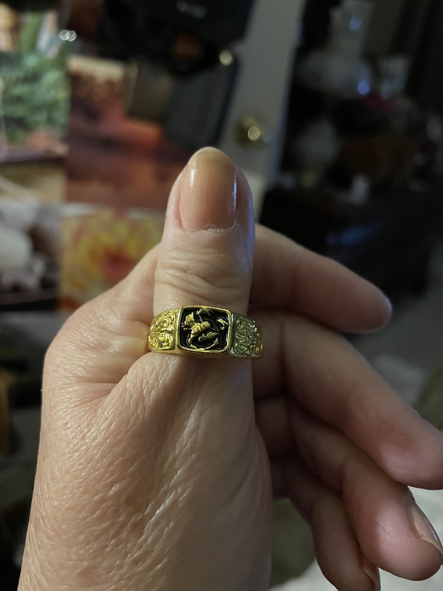 Stunning 14K Gold Plated “Scorpian” Ring