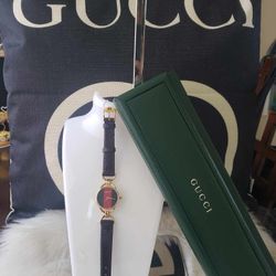 Vintage GUCCI web Sherryline Women Watch (6000.2.L) -USED(PRE-LOVED)